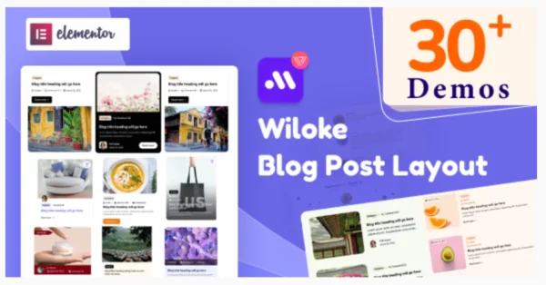 Wiloke Blog Layouts For Elementor