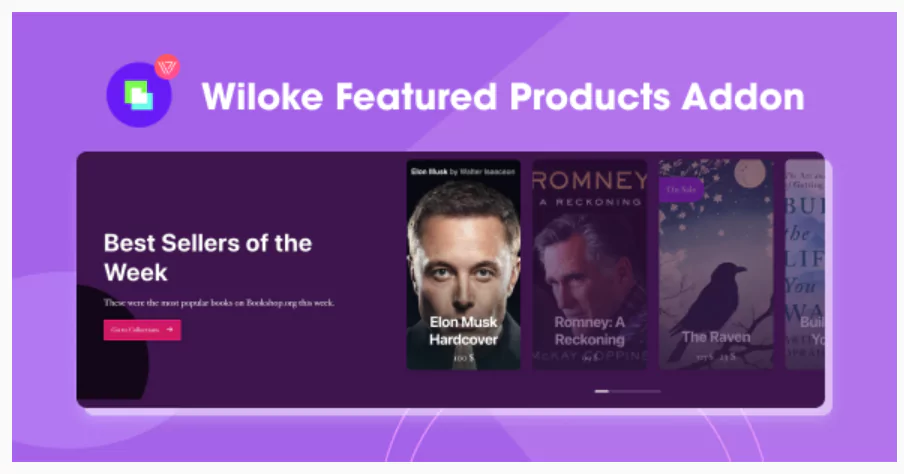 Wiloke Featured Products Elementor