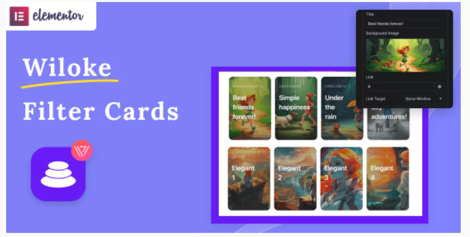 Wiloke Filter Cards Elementor Addon