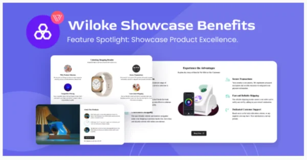 Wiloke Showcase Benefits Elementor Addon