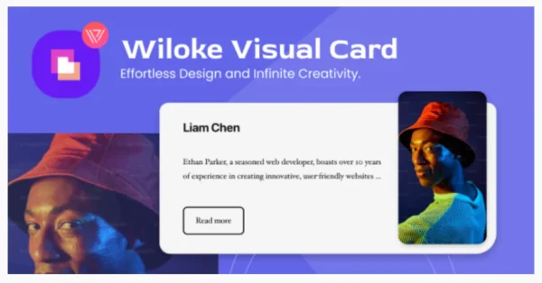 Wiloke Visual Card Elementor