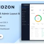 Windzon- Tailwind CSS 3 Admin Layout & UI Kit Template
