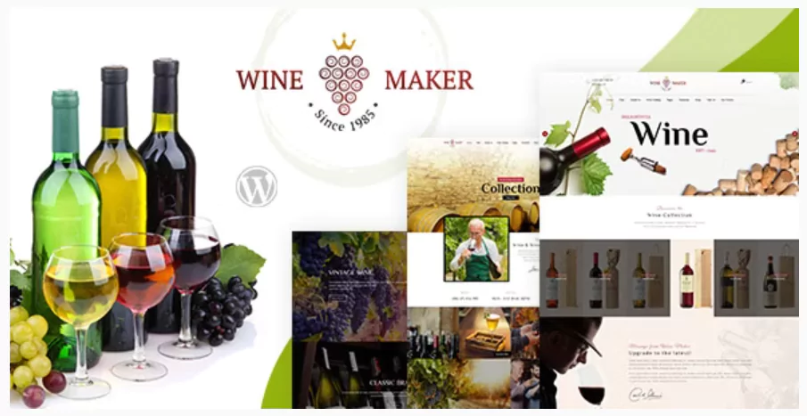 Wine Maker - Winery WordPress Shop
