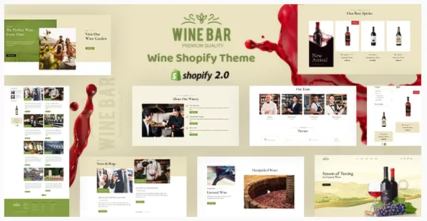 WineBar - Wine Shopify Theme