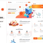 Wiras - Covid-19 Health Elementor Template Kit