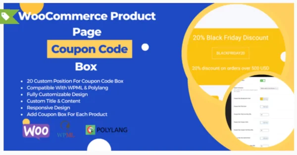 WooCommerce Product Page Coupon Box
