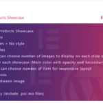 WooCommerce Products Showcase for Elementor WordPress Plugin