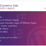 WooCommerce Sale Products Layout for Elementor WordPress Plugin