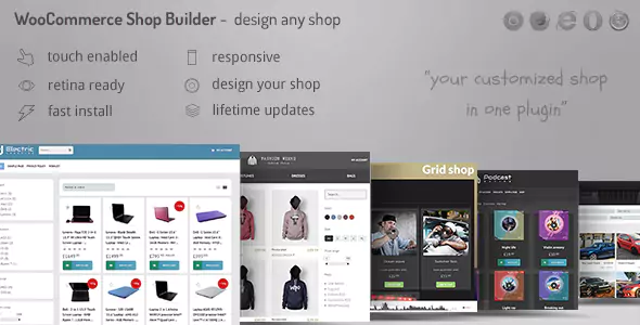 WooCommerce Shop Page Builder