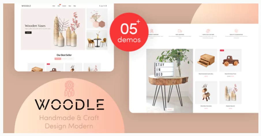 Woodle - Handmade And Craft Responsive Shopify Theme