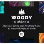 Woody - Elementor Coming Soon WordPress Theme