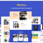 Workity- Creative Business Elementor Template kit