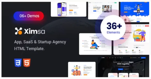 Ximsa - Digital Agency HTML Template