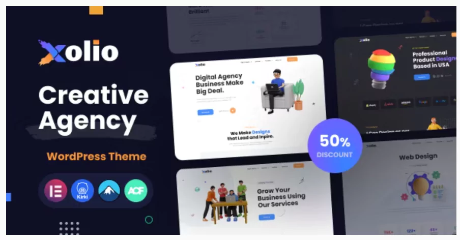 Xolio - Creative Agency & Portfolio WordPress Theme Xolio - Creative Agency & Portfolio WordPress Theme