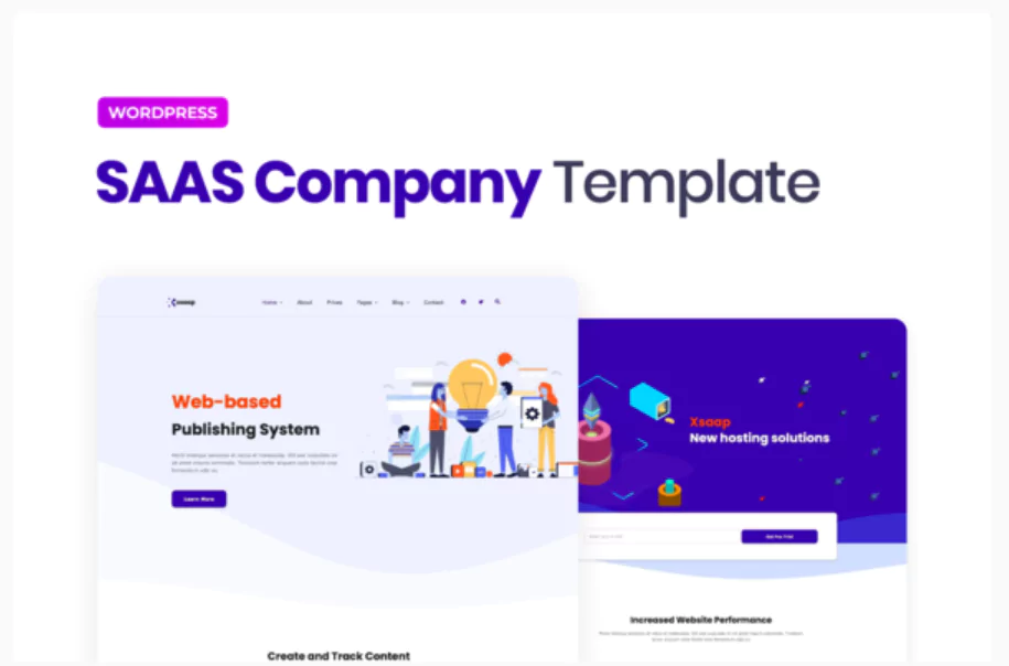 Xsapp – SAAS Company Elementor Template Kit