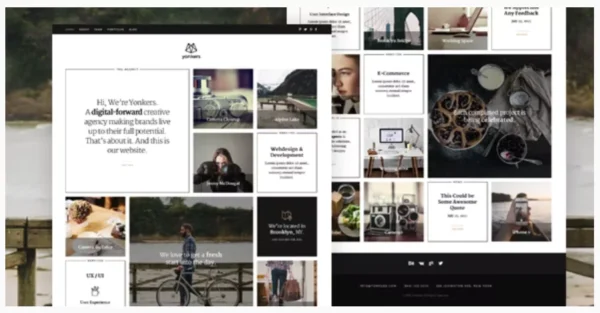Yonkers - Trendy Portfolio Joomla Template