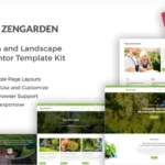 ZenGarden - Garden & Landscape Elementor Template Kit