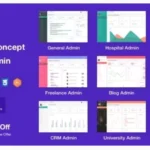 Zest Multi-Concept React Admin Template