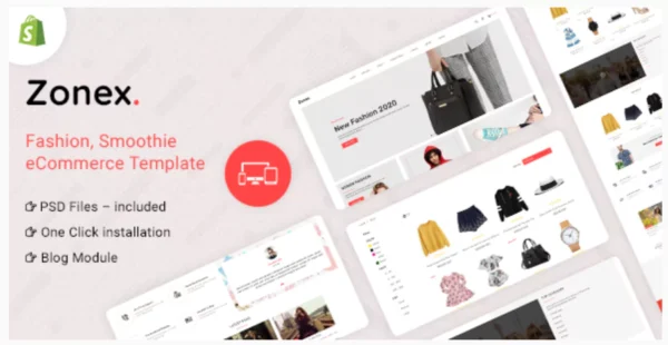 Zonex Multipurpose E-commerce Shopify Template