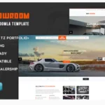 Auto Showroom - Car Dealership Joomla Template