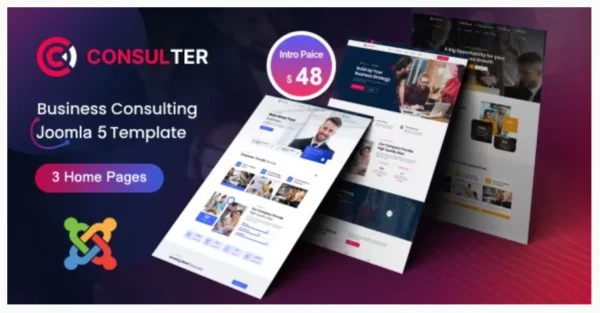 Consulter – Joomla 5 Business Consulting Template