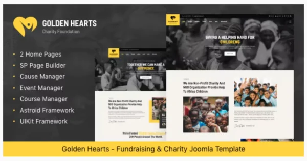 golden-hearts-fundraising-charity-joomla-5-template