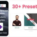 Team Member Carousel Addon For Elementor
