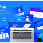 veApp - Mobile App & Startup Elementor Template Kit