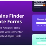 Hosting Domains Finder (Affiliate Forms)