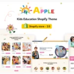 AforApple - Kids School Education & Online Courses Shopify Theme