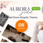 Aurora - Bridal Store Shopify Theme OS 2.0