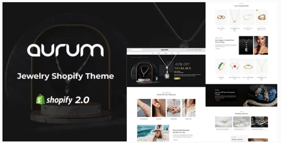 Aurum - Jewelry Shopify Theme