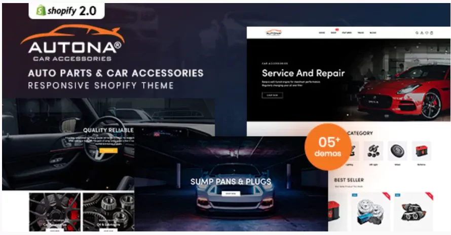 Autona - Auto Parts And Car Accessories Shopify Theme
