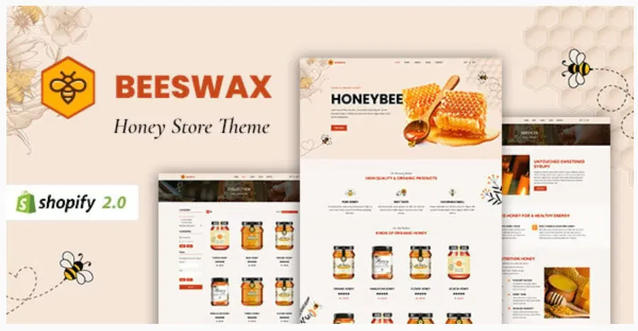 Beeswax - Honey Shopify Theme