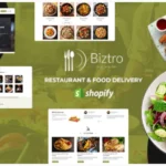 Biztro - Food Store & Delivery Shopify theme