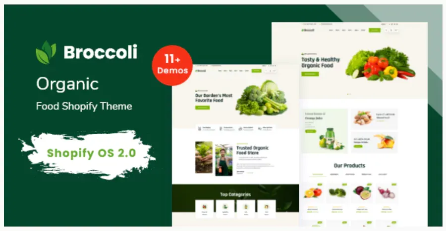Broccoli - Organic Food Store Shopify Theme OS 2.0