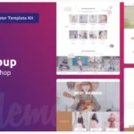 Bubup — Kids Store & Baby Shop Elementor Template Kit