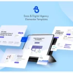 Burto - Saas & Digital Agency Elementor Template Kit