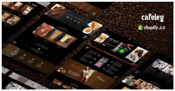 Cafeley - Coffee Shop Responsive Shopify Theme
