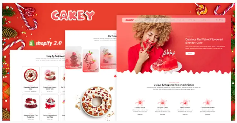 Cakey - Cake Shop Shopify Store