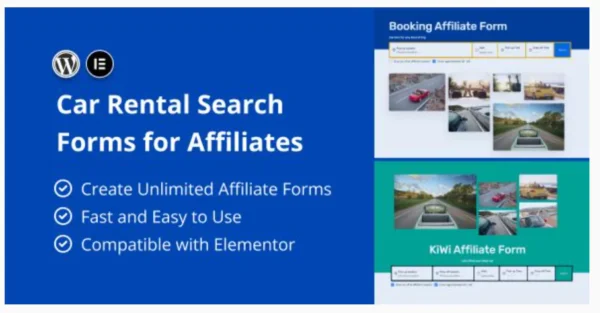 Car Rental Search Forms for Affiliates