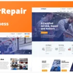 CarRepair - Local Business Template Kit
