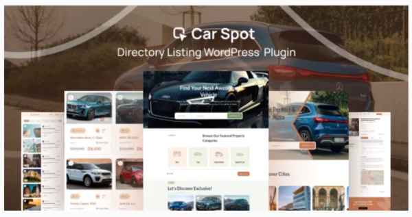 CarSpot - Car Directory Listing WordPress Plugin