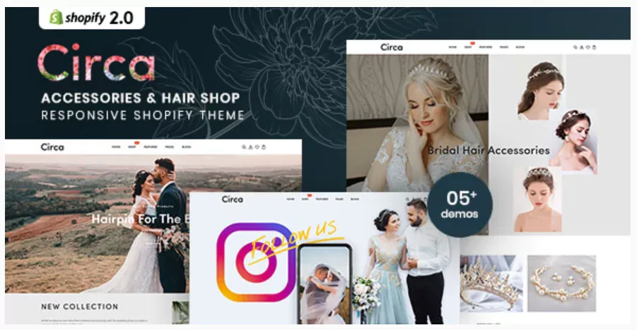 Circa - Accessories & Hair Shop Shopify theme