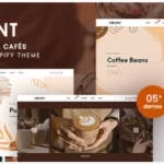 Cogent - Coffee Shops & Cafés Responsive Shopify Theme