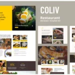 Coliv - Restaurant Template Kit
