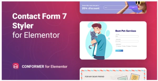 Contact Form 7 styler for Elementor – Conformer