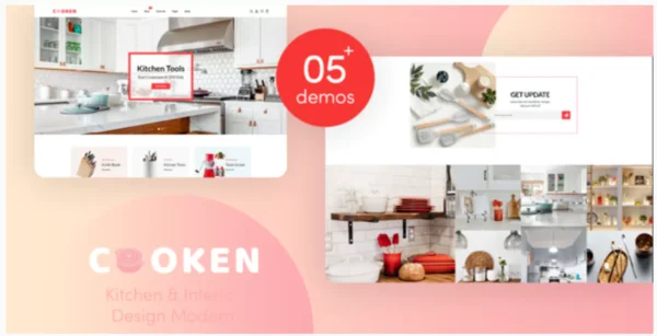 Cooken - Kitchen & Interior Design Modern Shopify Theme