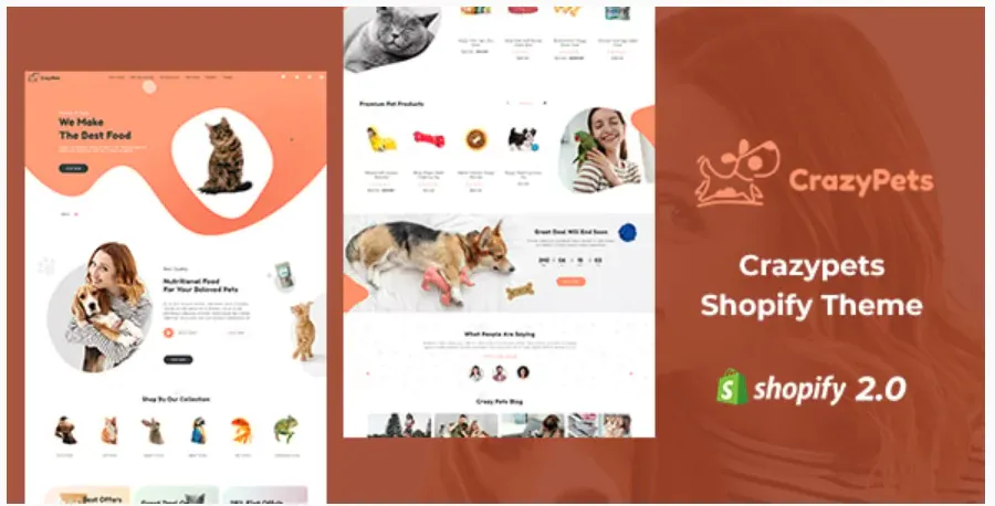 Crazy Pets - Pets Shop Shopify Theme
