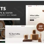Creafts - Coffee Shops & Cafes Shopify 2.0 Theme